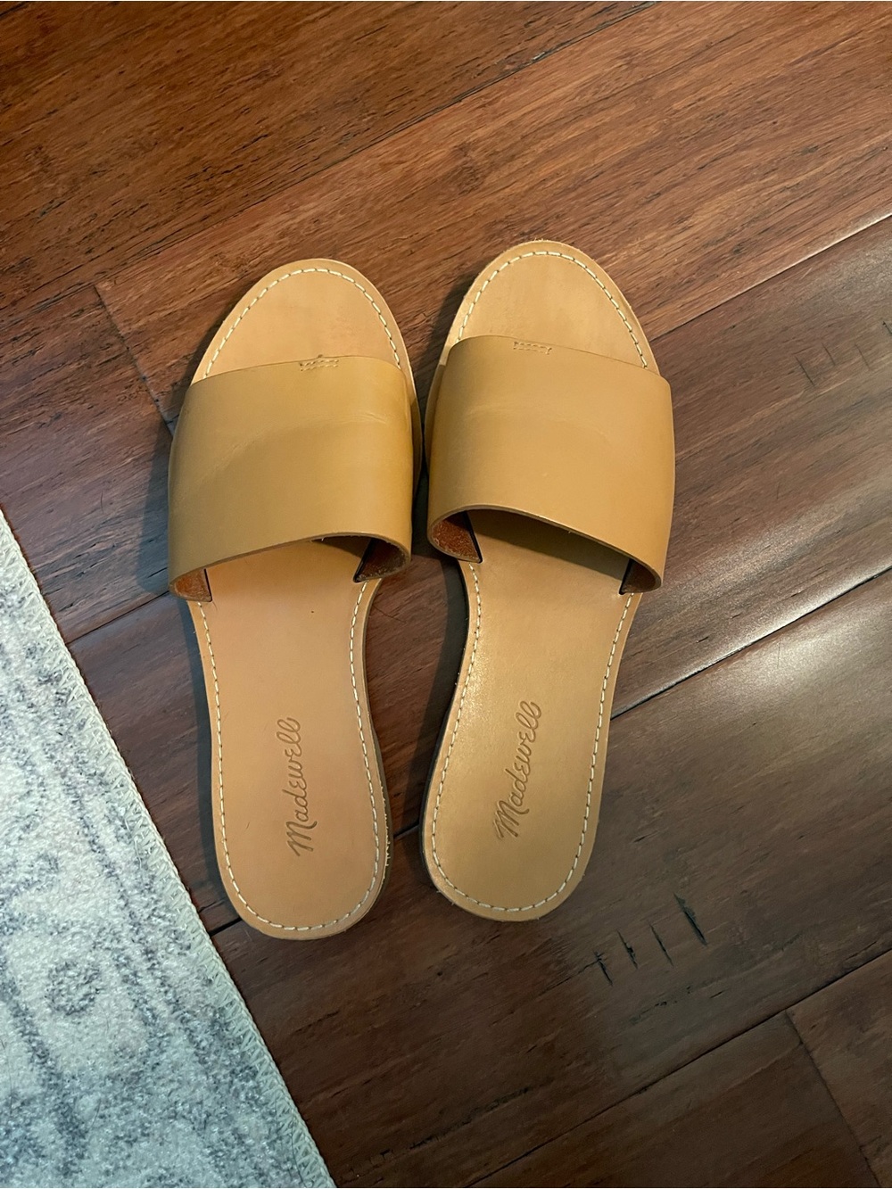 Madewell Boardwalk post slide sandal